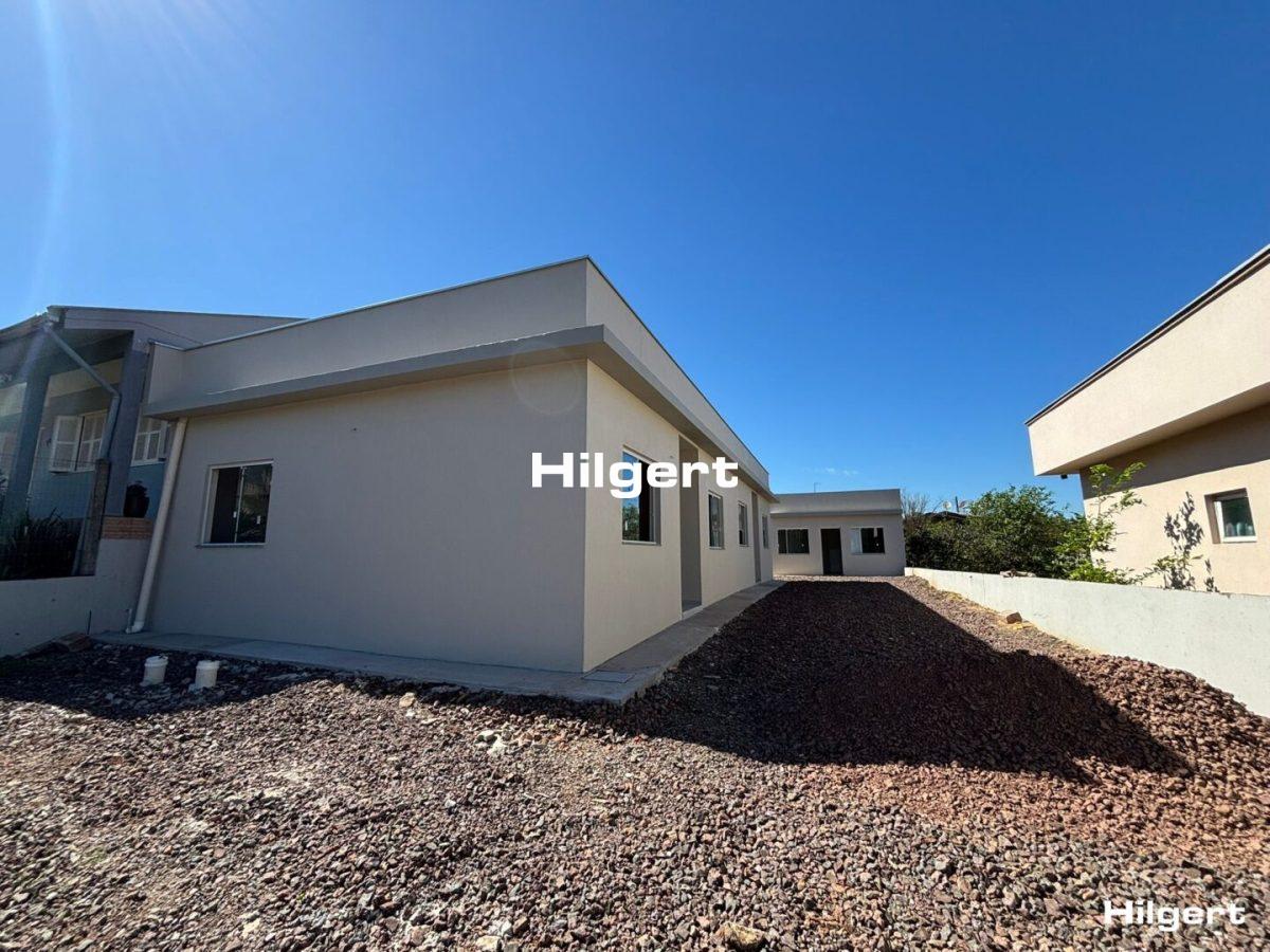 Casa geminada nova com 02 dormitórios – Bairro Aimoré