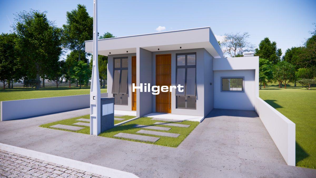 Casa nova com 02 dormitórios – Bairro Medianeira