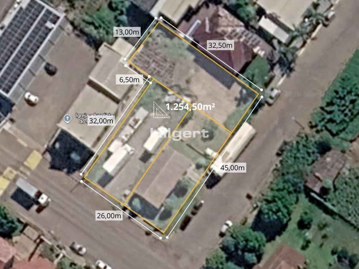 Terreno de 1.254,50m² em rua comercial – Bairro Aimoré